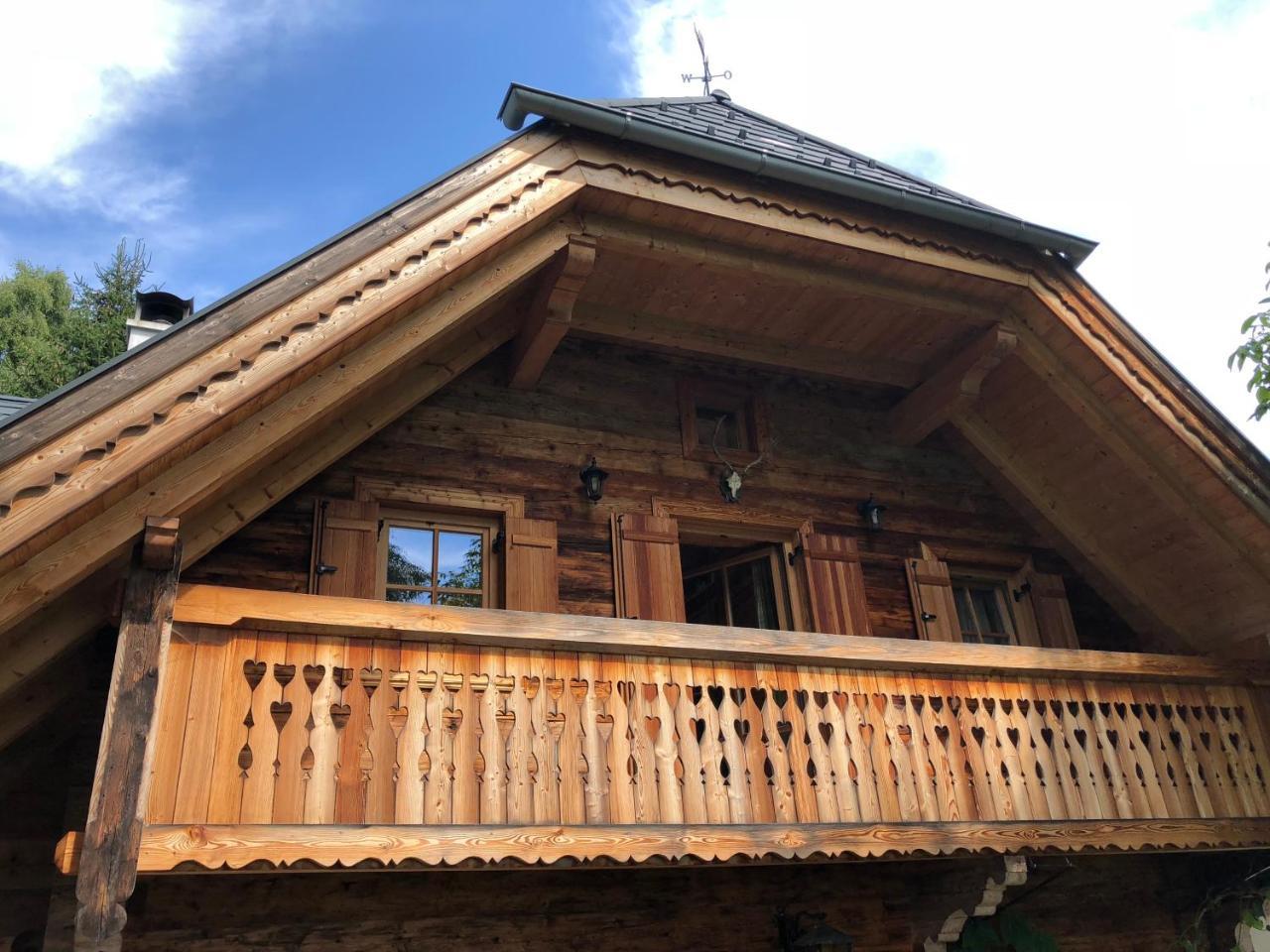Villa Waldheimathütte Sankt Kathrein am Hauenstein Exterior foto