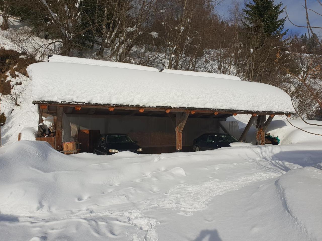 Villa Waldheimathütte Sankt Kathrein am Hauenstein Exterior foto