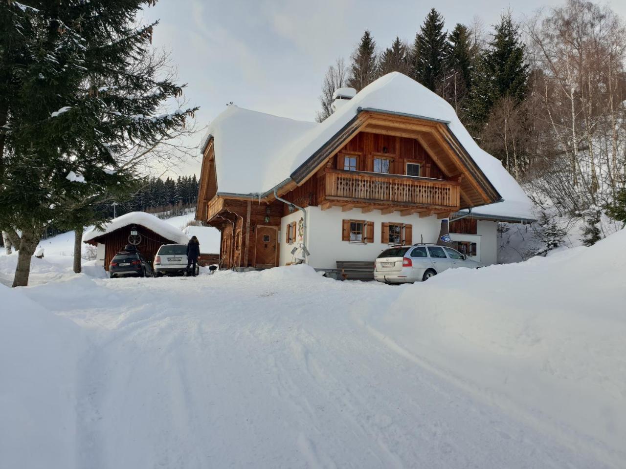 Villa Waldheimathütte Sankt Kathrein am Hauenstein Exterior foto