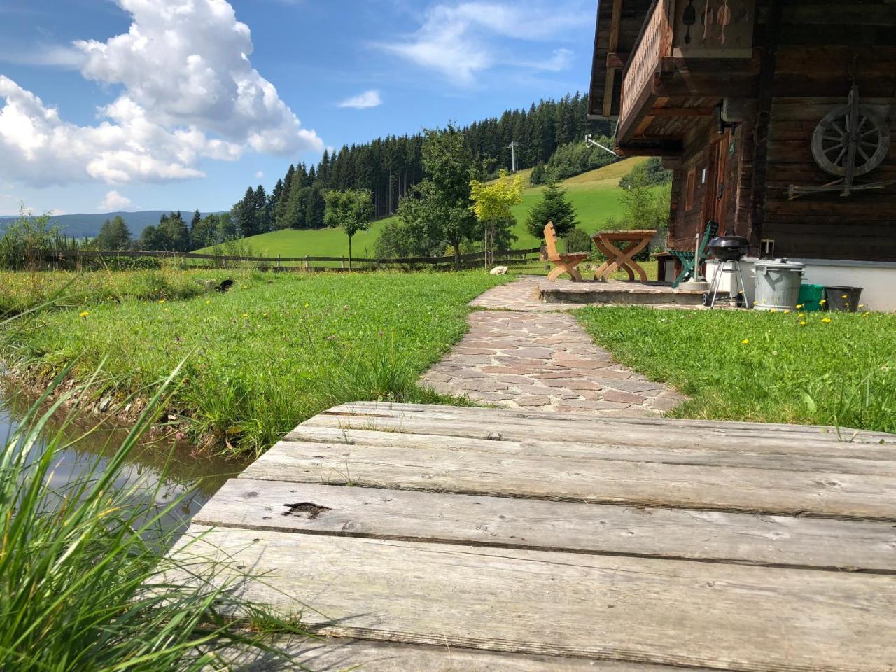Villa Waldheimathütte Sankt Kathrein am Hauenstein Exterior foto
