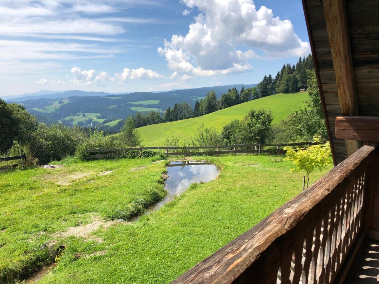 Villa Waldheimathütte Sankt Kathrein am Hauenstein Exterior foto