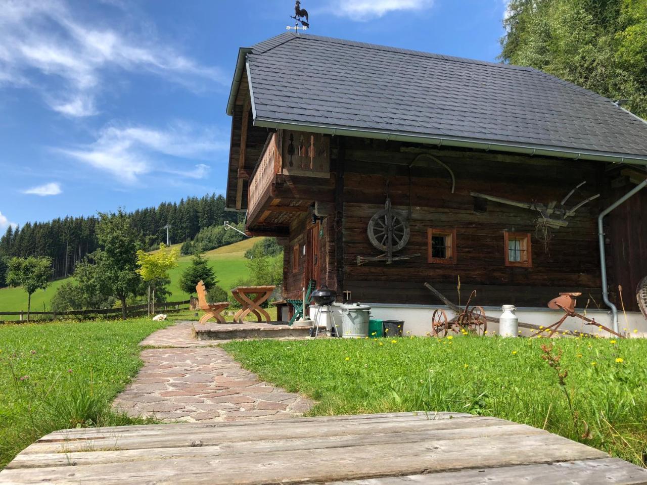 Villa Waldheimathütte Sankt Kathrein am Hauenstein Exterior foto